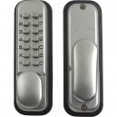 Yale Locks PDL02SC Push Button Door Lock Chrome Finish