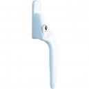 Yale White Right Offset Locking PVCu Window Handle