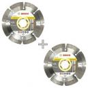 BOSCH 061599749 PACK OF 2 DIAMOND DISCS 115MM