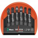 WERA WER073890 6 PIECE IMPAKTOR MINICHECK BIT SET 50MM