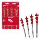 MILWAUKEE 48130400 4 PIECE SPEED FEED DRILL SET 1325MM