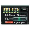 WERA WER056370 7 PIECE BITCHECK BITORSION DIAMOND COATED SET