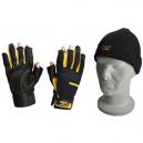 KUNYS CLC FINGERLESS WORK GLOVES AND BEANIE HAT
