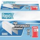 RAPID 5314B GALVANISED STAPLES BOX OF 2500