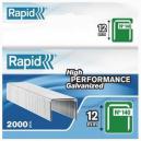 RAPID 14012 GALVANISED STAPLES BOX OF 2000