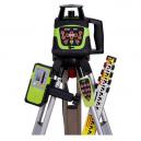 IMEX 88G HV GREEN BEAM ROTATING LASER LEVEL WITH 5M STAFF and TRIPOD