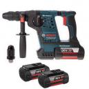 BOSCH GBH36VFLI PLUS 36V SDS HAMMER DRILL WITH 3X 40AH LIION BATTERIES