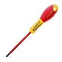 STANLEY STA065418 FATMAX INSULATED POZI SCREWDRIVER PZ1X100MM