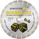 SPECTRUM DCX11522 DOUBLE SIX PLUS GENERAL PURPOSE DIAMOND BLADE 115MM