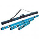 OX TRADE 4 PIECE LEVEL SET 600 1200 and 1800MM TRADE LEVEL AND TRADE 230MM TORPEDO LEVEL