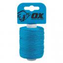 OX PRO NYLON HIGH VIS BUILDERS LINE 105M 350FT CYAN