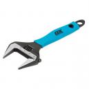 OX PRO ADJUSTABLE WRENCH EXTRA WIDE JAW 6IN 150MM