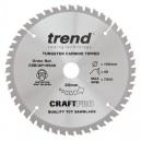 TREND CSBAP16548 CRAFT SAW BLADE ALUMINIUM AND PLASTIC 165MM X 48T X 20MM