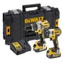 DEWALT DCK276P2 18V BRUSHLESS COMBI HAMMER and IMPACT DRIVER TWIN PACK 2 X 50AH LIION BATTERIES