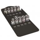 WERA 8790 HMC HF ZYKLOP BIT SOCKET SET 12IN METRIC 10PC