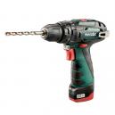 METABO POWERMAXX SB 108V COMBI HAMMER DRILL WITH 2X20AH LIION BATTERIES