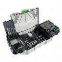 FESTOOL 497628 SYS1 CESORT 98 PIECE CENTROTEC SYSTAINER ASSEMBLY PACKAGE KIT