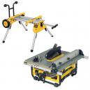 DEWALT DW745RS 250MM TABLE SAW 240V DE7400 ROLLING LEG STAND