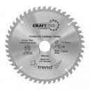 TREND CSBCC25572 CRAFT SAW BLADE CROSSCUT 255MM X 72T X 30MM