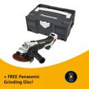 PANASONIC EY46A2XT32 18V DUAL VOLTAGE 125MM ANGLE GRINDER BODY ONLY IN SYSTAINER
