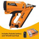 PASLODE 923568 IM350 LIION 1ST FIX NAILER KIT DEAL WITH EXTRA BATTERY 141234 NAIL FUEL PACK
