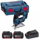 BOSCH GST18VLIB 18V JIGSAW WITH 2X 30AH LIION BATTERIES SUPPLIED IN LBOXX
