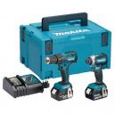 MAKITA DLX2173TJ 18V BRUSHLESS TWIN PACK WITH 2X 50AH LIION BATTERIES