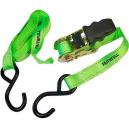 FAITHFULL XMS18TIE4 4 PACK OF RATCHET TIE DOWNS