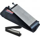 FAITHFULL XMS18SHARPEN 200MM DIAMOND SHARPENING STONE WITH FOLDING SHARPENER