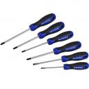 FAITHFULL 6 PIECE SOFT GRIP SCREWDRIVER SET