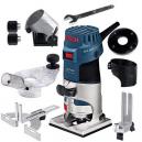 BOSCH GKF600 PALM ROUTER 240V WITH ACCESSORIES