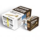 REISSER R2 CUTTER CSK BOX OF 200 WOODSCREWS 4 x 25mm