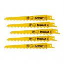 DEWALT DT2356QZ COBALT STEEL RECIP BLADES 152MM X 18MM PACK OF 5
