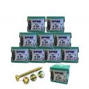 SPAX SCREWS POZI CSK 4 X 50MM BOX 200 10 BOXES DEAL