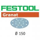 FESTOOL 575164 GRANAT STFD15016 150MM SANDING DISCS 120 GRIT PACK OF 100
