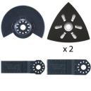 MAKITA B30639 MULTI TOOL 5 PIECE CARPENTRY ACCESSORY SET