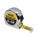 STANLEY STA033526 POWERLOCK TAPE MEASURE 8 METRE