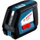 Bosch GLL 250 Cross Line Laser Level BM1 Wall Mount
