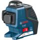Bosch GLL 380P Compact Multi Line Self Levelling Laser Level BM1 Wall Mount