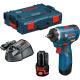 Bosch GSR 108 VEC HX 108v Cordless 2 Speed Brushless Drill Driver with L Boxx and 2 Lithium Ion Batteries 2ah