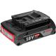 Bosch GBA 18v Cordless Lithium Ion Battery Pack 2ah for Blue Power Tools
