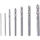 Dremel 628 7 Piece Precision Drill Bit Set 08 32mm