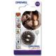 Dremel 473S EZ SpeedClic Detail Abrasive Brush Fine 36 Grit for Dremel for Rotary Multi Tools