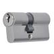 Kasp 40mm x 40mm Easifit Euro Double Door Cylinder Lock Nickel Plated