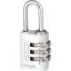 Abus 20mm 145 Series 3 Digit Combination Aluminium Padlock Silver