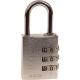 Abus 30mm 145 Series 3 Digit Combination Aluminium Padlock Silver