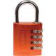 Abus 40mm 145 Series 4 Digit Combination Aluminium Padlock Orange