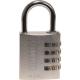 Abus 40mm 145 Series 4 Digit Combination Aluminium Padlock Silver
