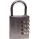 Abus 40mm 145 Series 4 Digit Combination Aluminium Padlock Titanium