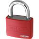 Abus 40mm T65AL Series Aluminium Padlock Red Keyed Alike to 6401